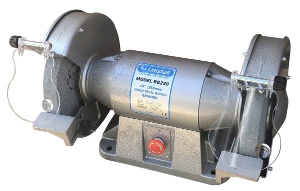 Linishall Heavy Duty Bench Grinder 250mm Model - SKU Linishall:BG10