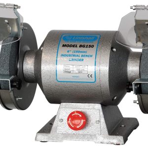 Linishall Heavy Duty 150mm 6" Bench Grinder Model - SKU Linishall:BG6