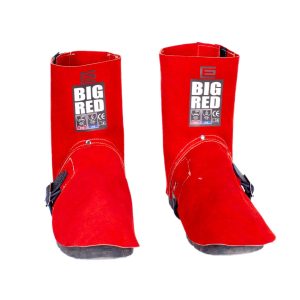 BIG RED Leather Welders Spats - SKU Elliott:BRG7V