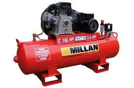 3.0hp/240volt 125lt tank, High Pressure - SKU Tradesmart:C16L-HP