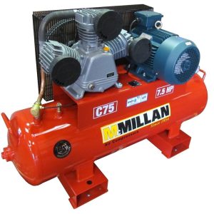 McMillan Air Compressors Air Compressor C-Series 415V 7.5 HP 155 Litre Tank Mcmillan - SKU McMillan Air Compressors:C75