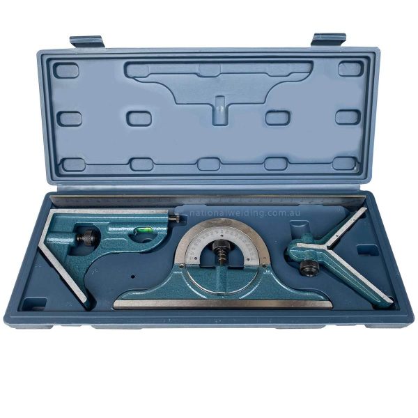 Universal Ruler Protractor Combination Square Set - SKU Generic:CSQSET