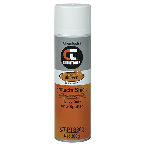 Anti-Spatter, Protecta Shield, Ceramic Nozzle Coating, 300g Aerosol - SKU Chemtools:CT-PTS-300