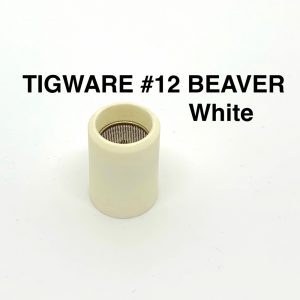 Tigware Ceramic Nozzles White Size 12 For 9/20 and 17/18/26 Series Torch - SKU Tigware:Ceramic12