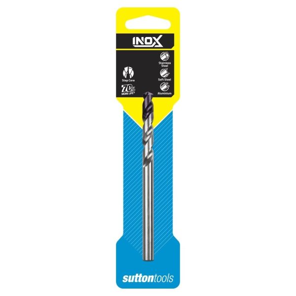 Drill D185 Jobber Hss-Tiain Tip Inox Carded 2.5mm - SKU Sutton Tools:D1850250