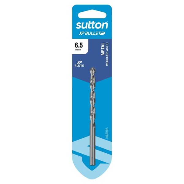 Drill D220 Jobber HSS Xp Bullet Carded 6.5mm - SKU Sutton Tools:D220H0650