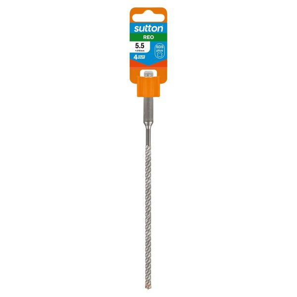 Drill D633 Masonry Sds+ 4CUT 5.5mm x 210mm - SKU Sutton Tools:D6330550