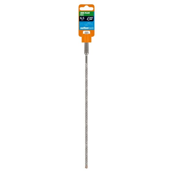 Drill D635 Masonry Sds+ 4CUT 6.5mm x 310mm - SKU Sutton Tools:D6350650