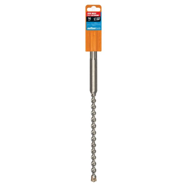 Drill D644 Masonry SDS Max Extreme 16mm x 340mm - SKU Sutton Tools:D6441600 Drill D644 Masonry SDS Max Extreme 16mm x 340mm - SKU Sutton Tools:D6441600