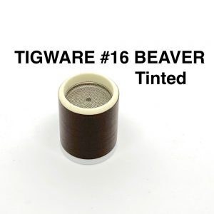 Tigware DC TIG Black Tinted Ceramic Nozzle Size 16 For 9/20 and 17/18/16 Series Torches - SKU Tigware:DCTinted16