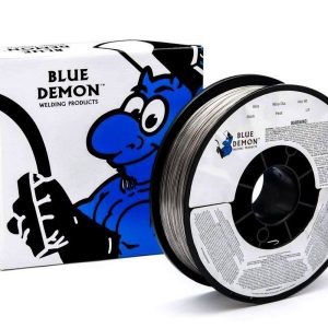 Blue Demon 0.9mm 4.5kg 8" Spool Stainless Steel Gasless 309L Flux Cored MIG Welding Wire - SKU Blue Demon:F309LFCO09H