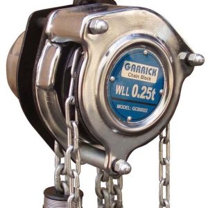Garrick Herbert Mini Chain Block 0.25T Size 2M Lift - SKU Garrick Herbert:GCB0022