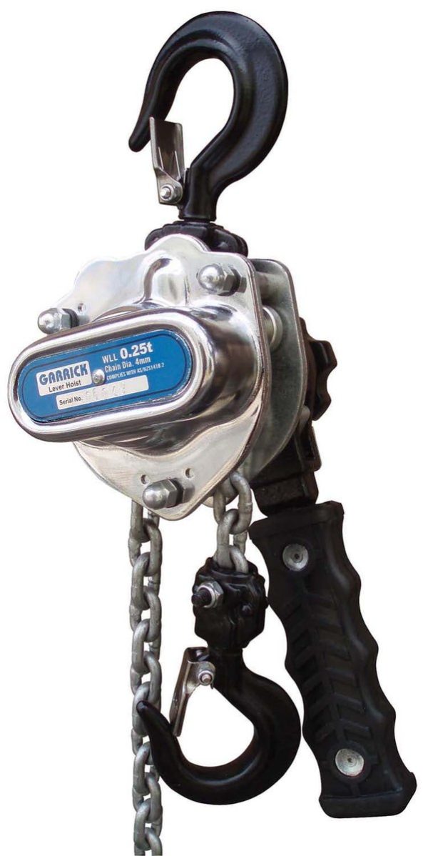 Garrick Herbert Mini Lever Hoists 0.5T 1.5M Lift Garrick - SKU Garrick Herbert:GLH050 Garrick Herbert Mini Lever Hoists 0.5T 1.5M Lift Garrick - SKU Garrick Herbert:GLH050