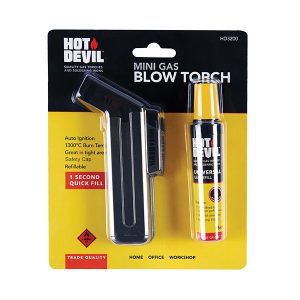 Hot Devil Mini Gas Blow Torch HD3200 - SKU Hot Devil:H07