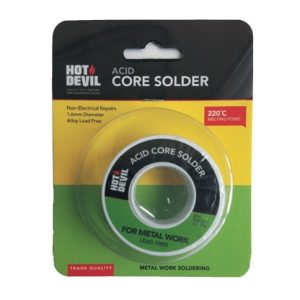 Hot Devil Acid Core Solder Metal Work - SKU Hot Devil:HDACS