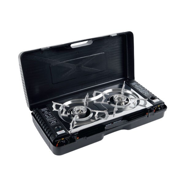 Hot Devil Twin Burner Butane Gas Stove - SKU Hot Devil:HDTBS