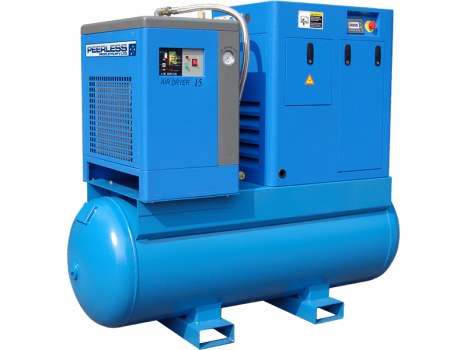 Peerless Rotatory Air Compressor HQ-Air 10 HP-8 Bar HQ10/8 - SKU Peerless:HQ108