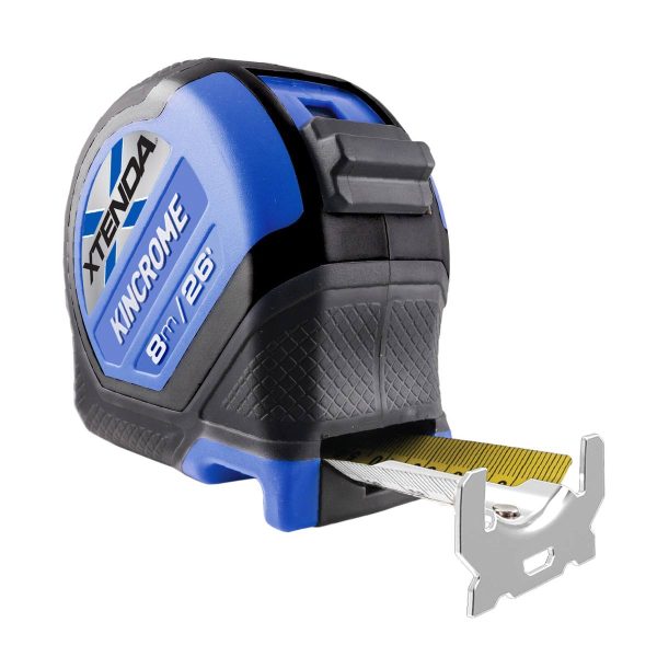 Kincrome XTENDA Tape measure 8m/26" Metric & Imperial - SKU Kincrome:K11001