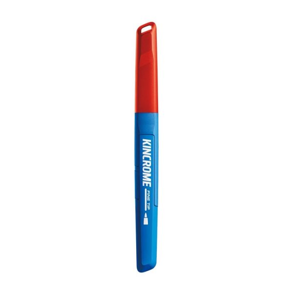 Kincrome Permanent Marker Fine Tip Red - SKU Kincrome:K11752