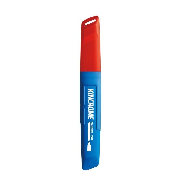 Kincrome Permanent Marker Chisel Tip Red K11757 Each - SKU Kincrome:K11757