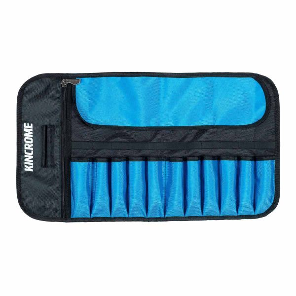 Kincrome 11 Pocket & 1 Zip Tool Roll - SKU Kincrome:K13311 Kincrome 11 Pocket & 1 Zip Tool Roll - SKU Kincrome:K13311