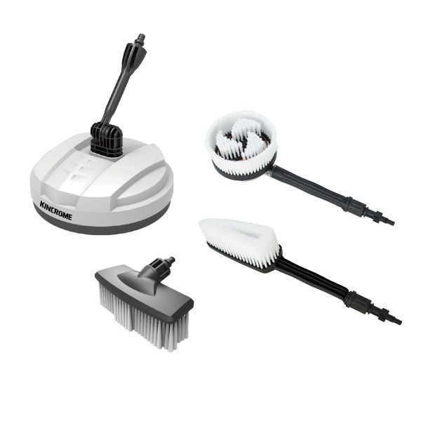 4pc DIY Home Pressure Washer Accessory Kit Kincrome - SKU K16257