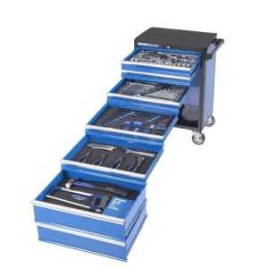 Kincrome Evolution Tool Trolley 232 Piece 5 Drawer 1/4", 3/8" and 1/2" Drive - SKU Kincrome:K1630 Kincrome Evolution Tool Trolley 232 Piece 5 Drawer 1/4", 3/8" and 1/2" Drive - SKU Kincrome:K1630