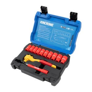 Kincrome VDE Socket Set 3/8 Drive - Metric 12 Piece - SKU Kincrome:K20070 Kincrome VDE Socket Set 3/8 Drive - Metric 12 Piece - SKU Kincrome:K20070