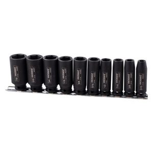 Kincrome Deep Impact Socket Rail 10 Piece 3/8" Drive - Imperial - SKU Kincrome:K2094 Kincrome Deep Impact Socket Rail 10 Piece 3/8" Drive - Imperial - SKU Kincrome:K2094