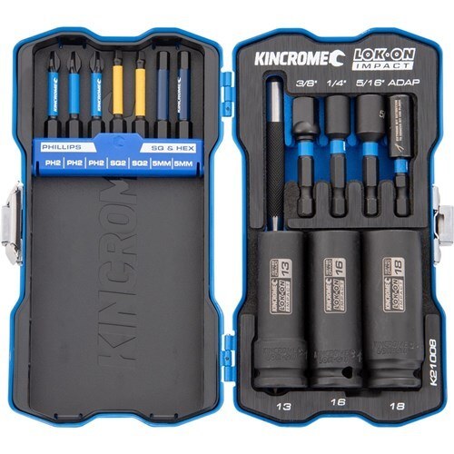 Kincrome Impact Bit Set 15 Piece - SKU Kincrome:K21008 Kincrome Impact Bit Set 15 Piece - SKU Kincrome:K21008
