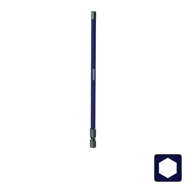 Kincrome Hex 2.5mm Impact Bit 150mm K21318 1 Piece - SKU Kincrome:K21318