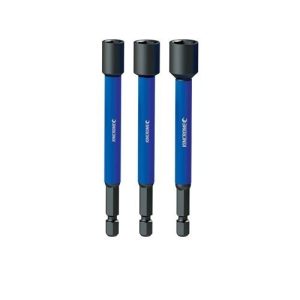 kincrome Magnetic Nutsetter Impact Bit Mixed Pack 100mm 3 Piece - SKU Kincrome:K21506 kincrome Magnetic Nutsetter Impact Bit Mixed Pack 100mm 3 Piece - SKU Kincrome:K21506