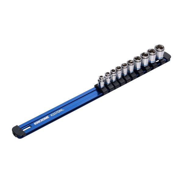 10 Piece 1/4" Drive Nut LOK Socket Rail Set Kincrome - SKU K2170NL 10 Piece 1/4" Drive Nut LOK Socket Rail Set Kincrome - SKU K2170NL