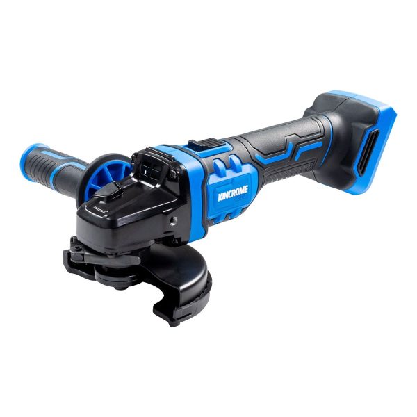 Kincrome 18V Brushless 125mm Angle Grinder - Slide Switch - SKU Kincrome:K23120 Kincrome 18V Brushless 125mm Angle Grinder - Slide Switch - SKU Kincrome:K23120