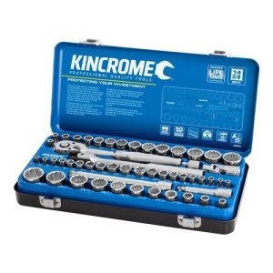 Kincrome Socket Set 52 Piece 1/4 & 3/8" Drive - Metric & Imperial - SKU Kincrome:K28016