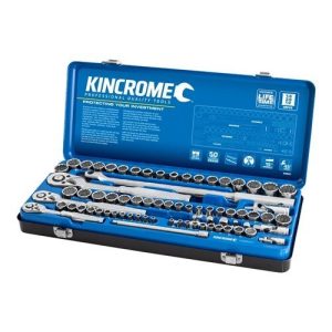 Kincrome Socket Set 74 Piece 1/4, 3/8 & 1/2" Drive - Metric & Imperial - SKU Kincrome:K28041