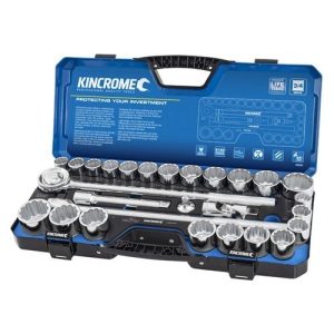 Kincrome Socket Set 28 Piece 3/4" Drive Metric & Imperial - SKU Kincrome:K28045