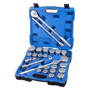 Kincrome Socket Set 28 Piece 3/4" Drive - Metric & Imperial - SKU Kincrome:K28145