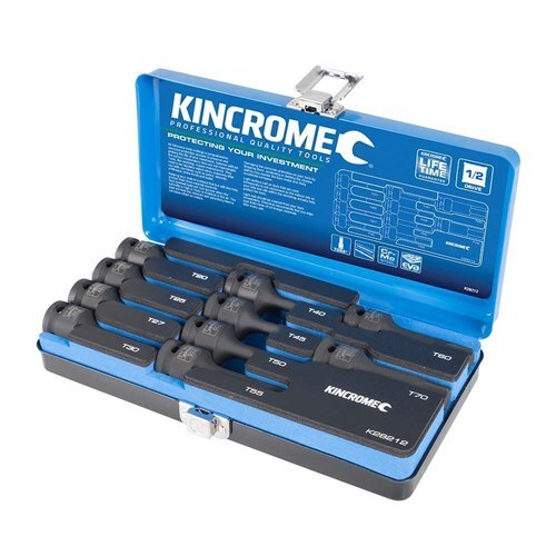 Kincrome Torx Impact Socket Set 10 Piece 1/2" Drive - SKU Kincrome:K28212