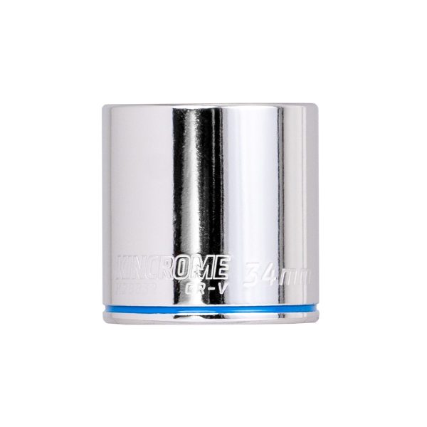 Kincrome Socket 34mm 1/2" Drive (Mirror Polish) - SKU Kincrome:K28832