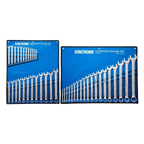 Kincrome Combination Spanner Set 44 Piece - Metric/Imperial - SKU Kincrome:K3048