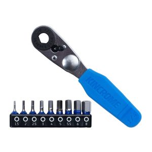 Kincrome Mini Ratchet Hex Bit Set 10 Piece - SKU Kincrome:K5037 Kincrome Mini Ratchet Hex Bit Set 10 Piece - SKU Kincrome:K5037