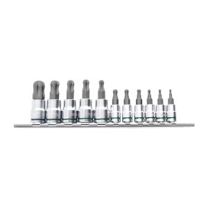 Kincrome Ball-End Torx Socket Set Short Series 11 Piece 1/4 & 3/8 Drive - SKU Kincrome:K5425