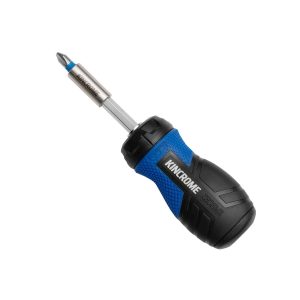 Kincrome 9 Piece Stubby Ratcheting Screwdriver - SKU Kincrome:K5680 Kincrome 9 Piece Stubby Ratcheting Screwdriver - SKU Kincrome:K5680