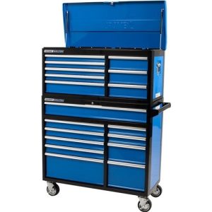Kincrome Evolution Extra Wide Deep Chest And Trolley Combo 18 Drawer - SKU Kincrome:K7994 Kincrome Evolution Extra Wide Deep Chest And Trolley Combo 18 Drawer - SKU Kincrome:K7994