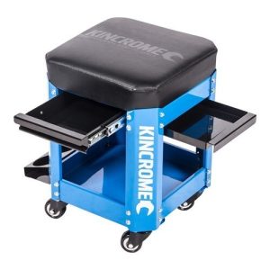 Kincrome K8114 Workshop Creeper Seat 2 Drawer Electric Blue - SKU Kincrome:K8114