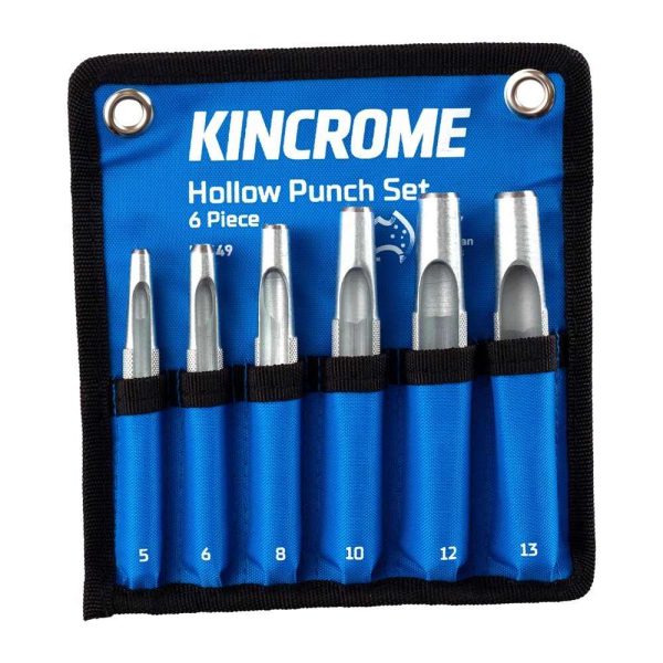 Kincrome Hollow Punch Set Of 6 Piece - SKU Kincrome:K9449 Kincrome Hollow Punch Set Of 6 Piece - SKU Kincrome:K9449