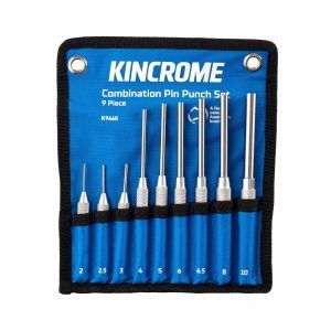 Kincrome Pin Punch Combo Set Piece Of 9 - SKU Kincrome:K9460