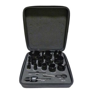 Starrett 14 Piece Multi-Purpose Carbide Tipped Hole Saw Kit TCT 11880 - SKU Starrett:KMP14031