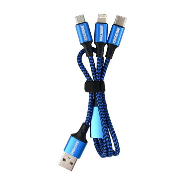 Kincrome USB Charging Cable 3-In-1 - SKU Kincrome:KP1440